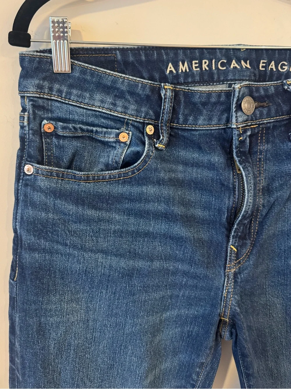 American Eagle Outfitters Men’s Indigo Straight Jeans 31 X 30